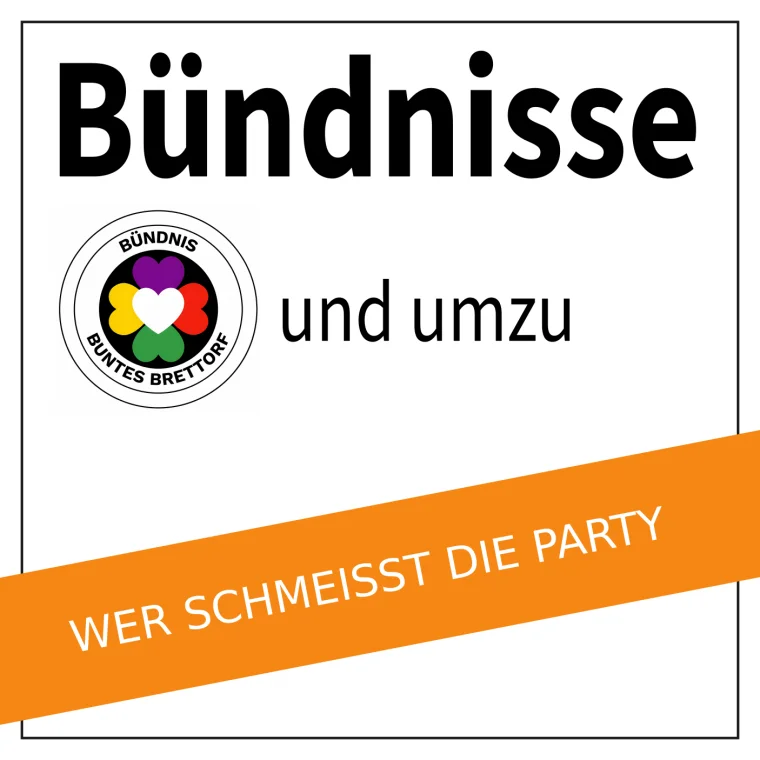 Unterstützende — Wer schmeißt die Party und stärkt uns den Rücken